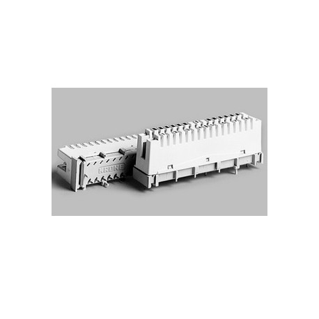 LSA PLUS Rozpojovacia lišta 2/6x3 ABS - biela